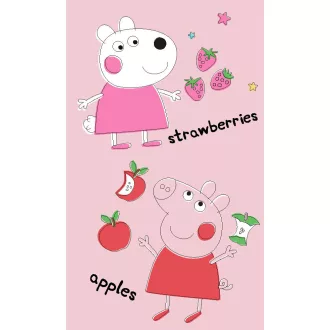 Peppa malac Fruits kéztörlő, arctörlő, törölköző 30x50cm