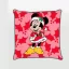 Disney Minnie Holly Karácsony párnahuzat 40x40cm Velúr