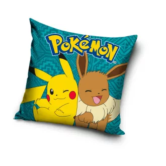 Pokémon Eevee párnahuzat 40x40cm Velúr