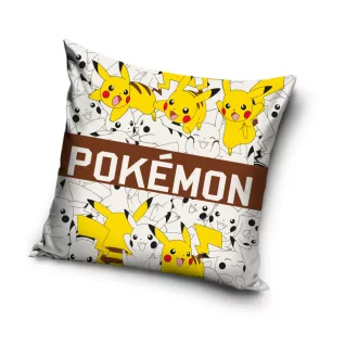 Pokémon PikaPal párnahuzat 40x40cm Velúr