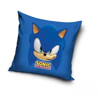 Sonic, a sündisznó Blue Blur párnahuzat 40x40 cm Velúr