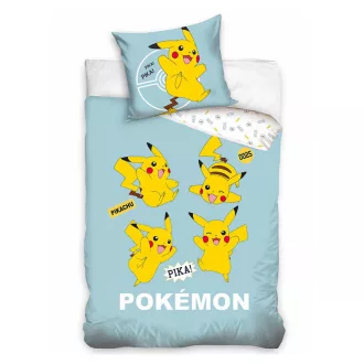 Pokémon Pika ágyneműhuzat 140×200cm, 70×90cm