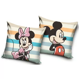 Disney Minnie, Mickey párna, díszpárna 40x40cm