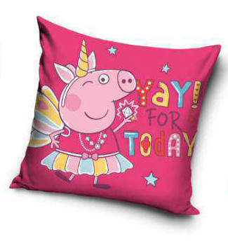 Peppa malac Yay párna, díszpárna