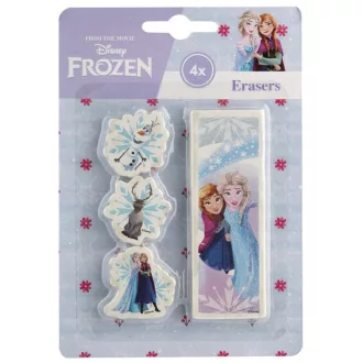 Disney Jégvarázs Sisters forma radír szett 4 db-os
