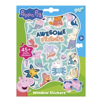 Peppa malac Awesome Friends ablakmatrica szett