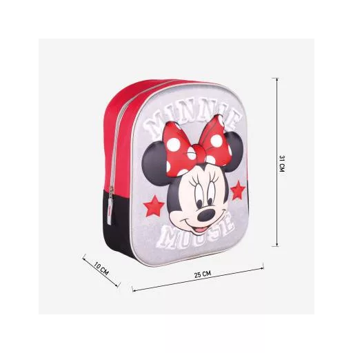 Disney Minnie 3D hátizsák, táska 31 cm