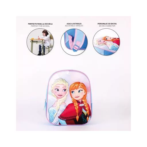 Disney Jégvarázs 3D hátizsák, táska 31 cm