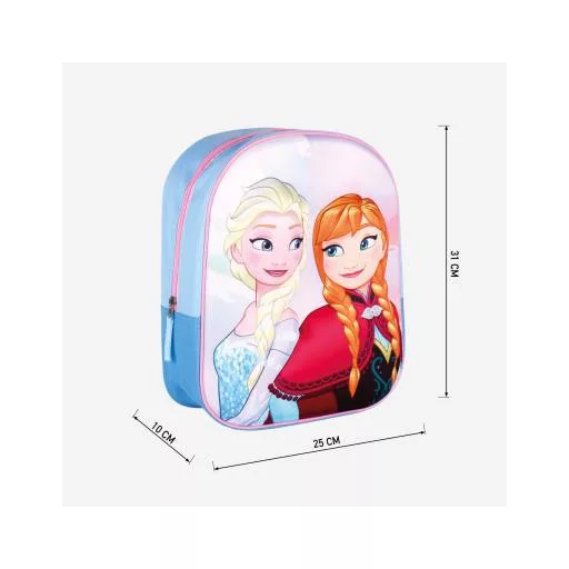 Disney Jégvarázs 3D hátizsák, táska 31 cm