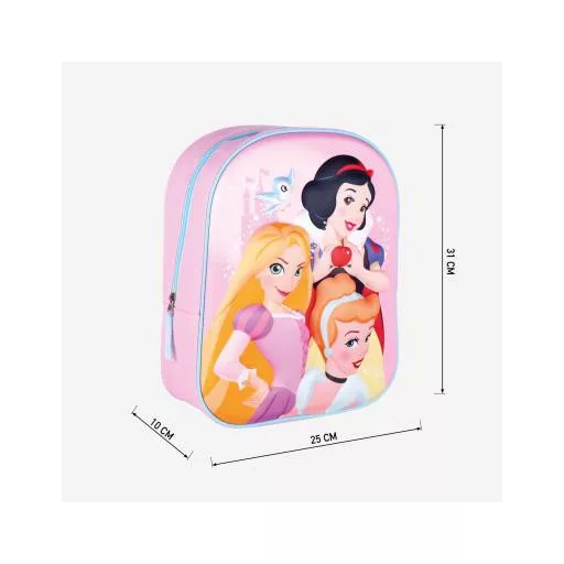 Disney Hercegnők 3D hátizsák, táska 31 cm