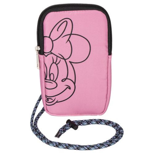 Disney Minnie Pink telefontartó táska, oldaltáska 18cm