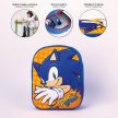 Sonic, a sündisznó Speed 3D hátizsák, táska 31cm