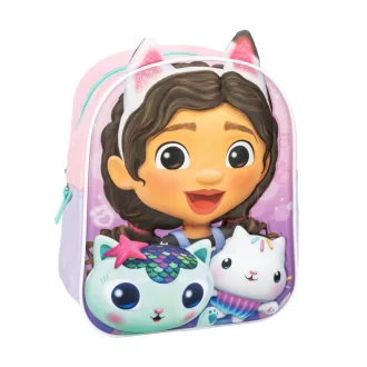 Gabi babaháza 3D hátizsák, táska 31cm