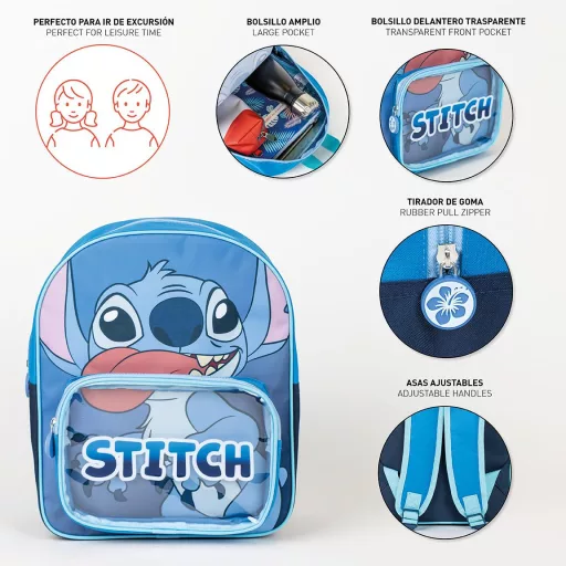 Disney Lilo és Stitch, A csillagkutya hátizsák, táska 30cm
