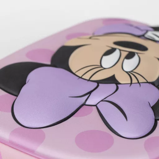 Disney Minnie Purple 3D hátizsák, táska 31cm