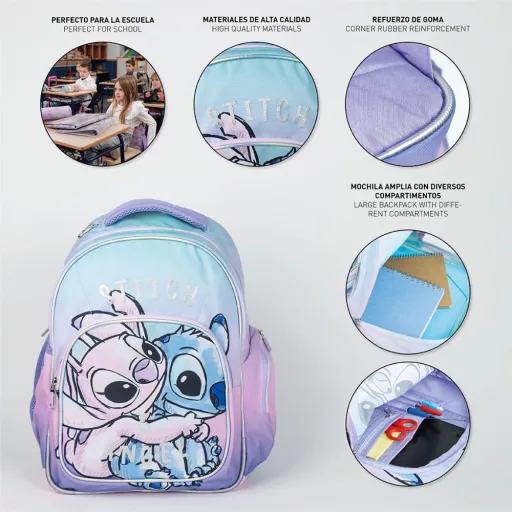 Disney Lilo és Stitch, A csillagkutya Angel iskolatáska, táska 42cm