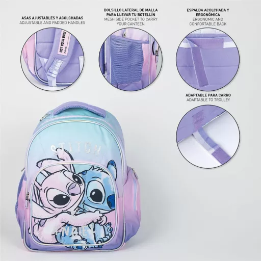 Disney Lilo és Stitch, A csillagkutya Angel iskolatáska, táska 42cm