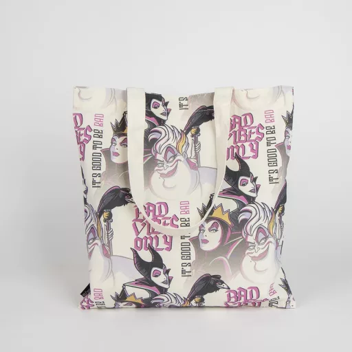 Disney Gonoszok Bad Vibes shopping bag, bevásárlótáska 39cm