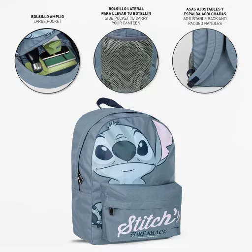 Disney Lilo és Stitch, A csillagkutya Surf Shack iskolatáska, táska 42cm