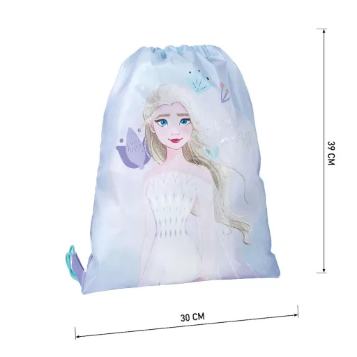 Disney Jégvarázs Elsa tornazsák, hátizsák 39cm