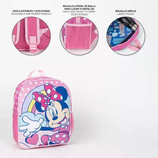 Disney Minnie Dots hátizsák, táska 29cm