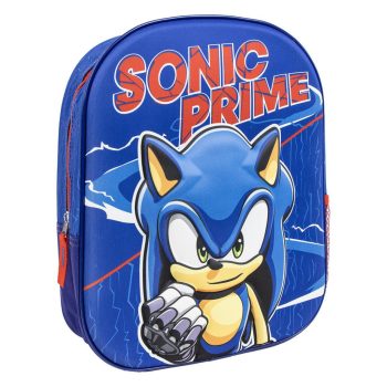 Sonic, a sündisznó Prime 3D hátizsák, táska 31cm