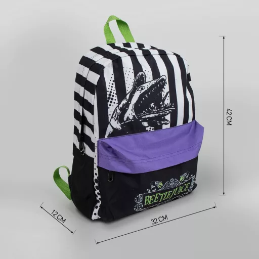 Beetlejuice iskolatáska, táska 42cm