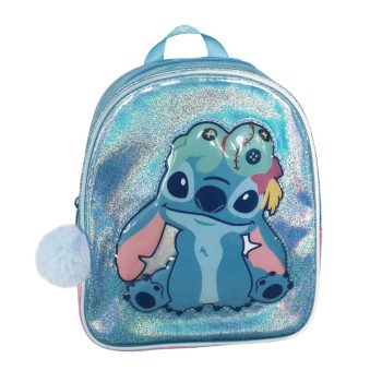 Disney Lilo és Stitch, A csillagkutya hologrammos hátizsák, táska 23cm