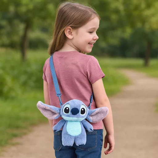 Disney Lilo és Stitch, A csillagkutya Cute plüss hátizsák, táska 28cm