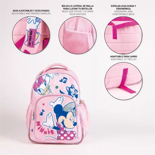 Disney Minnie Friends iskolatáska, táska 42cm