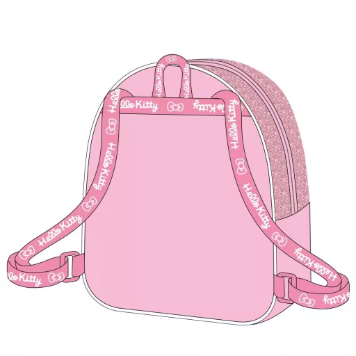 Hello Kitty hologrammos hátizsák, táska 23cm
