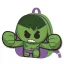 Bosszúállók Hulk plüss hátizsák, táska 22cm