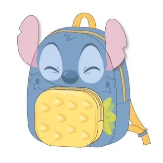 Disney Lilo és Stitch, A csillagkutya Ananas plüss hátizsák, táska 22cm