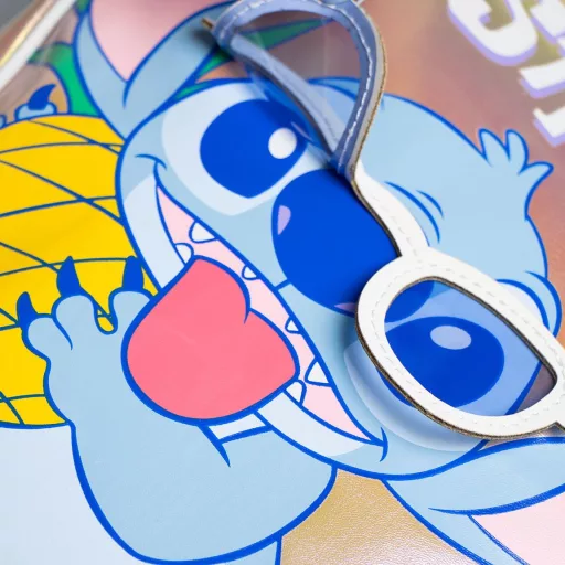 Disney Lilo és Stitch, A csillagkutya hologrammos hátizsák, táska 32cm