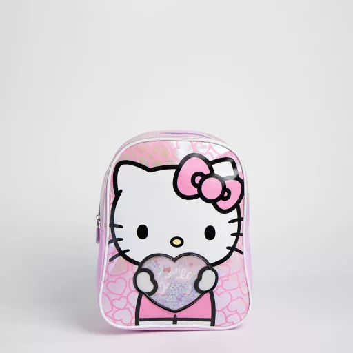 Hello Kitty Heart hologrammos hátizsák, táska 32cm