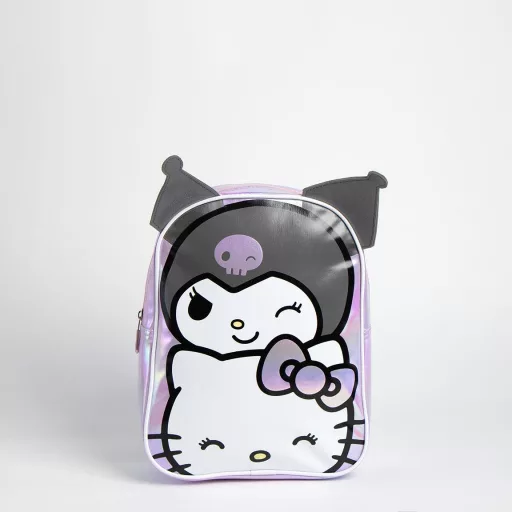 Hello Kitty Kuromi hologrammos hátizsák, táska 32cm