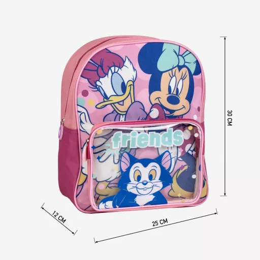 Disney Minnie Friends hátizsák, táska 30cm