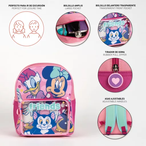 Disney Minnie Friends hátizsák, táska 30cm
