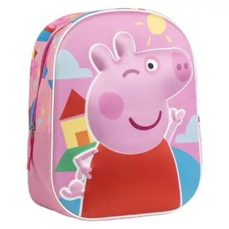 Peppa malac Sunshine 3D hátizsák, táska 31cm