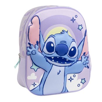 Disney Lilo és Stitch, A csillagkutya Cosmic 3D hátizsák, táska 31cm
