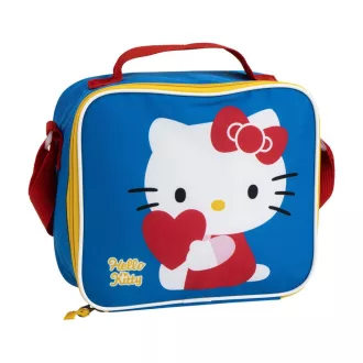 Hello Kitty Blue thermo uzsonnás táska 24cm