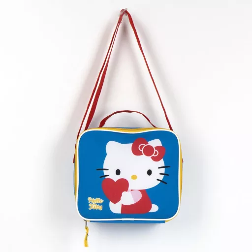 Hello Kitty Blue thermo uzsonnás táska 24cm