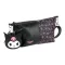Hello Kitty Black Kuromi táska, oldaltáska pénztárcával 27cm
