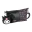 Hello Kitty Black Kuromi táska, oldaltáska pénztárcával 27cm