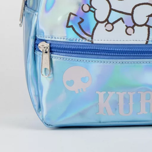 Hello Kitty Kuromi Iridescent hologrammos hátizsák, táska 23 cm