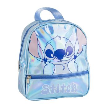 Disney Lilo és Stitch, A csillagkutya Iridiscente hologrammos hátizsák, táska 23cm
