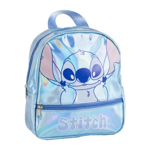 Disney Lilo és Stitch, A csillagkutya Iridiscente hologrammos hátizsák, táska 23cm