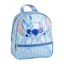 Disney Lilo és Stitch, A csillagkutya Iridiscente hologrammos hátizsák, táska 23cm