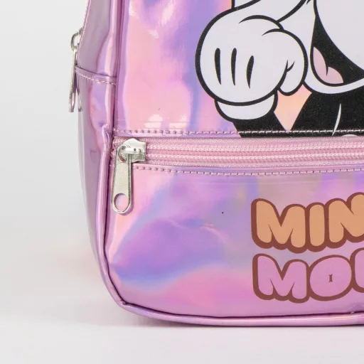 Disney Minnie Iridescent hologrammos hátizsák, táska 23 cm