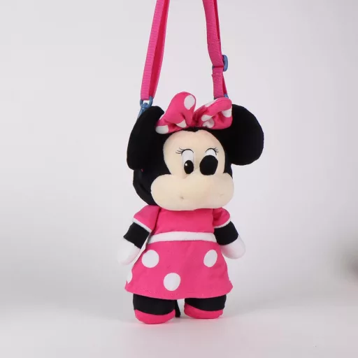 Disney Minnie Pink plüss hátizsák, táska 34cm